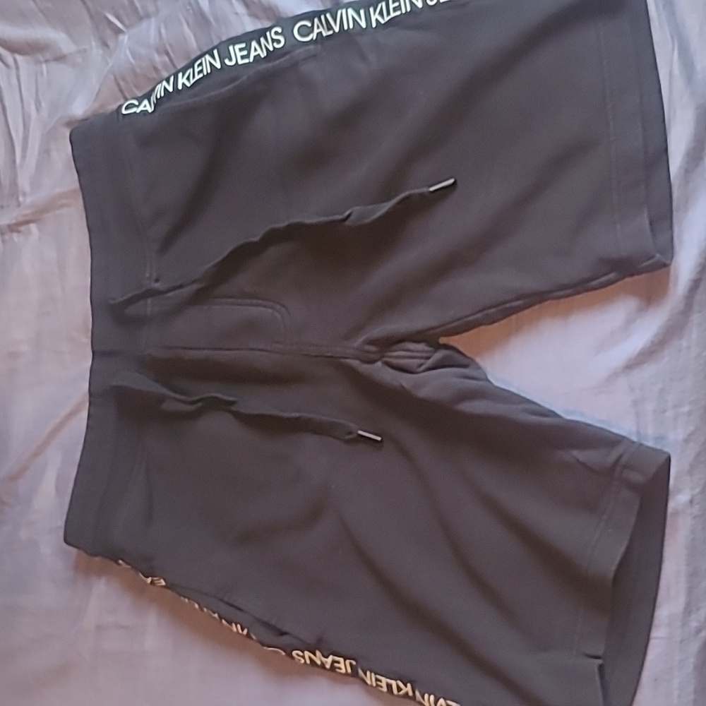 Calvin Clein Black Athletic Shorts Men's Medium